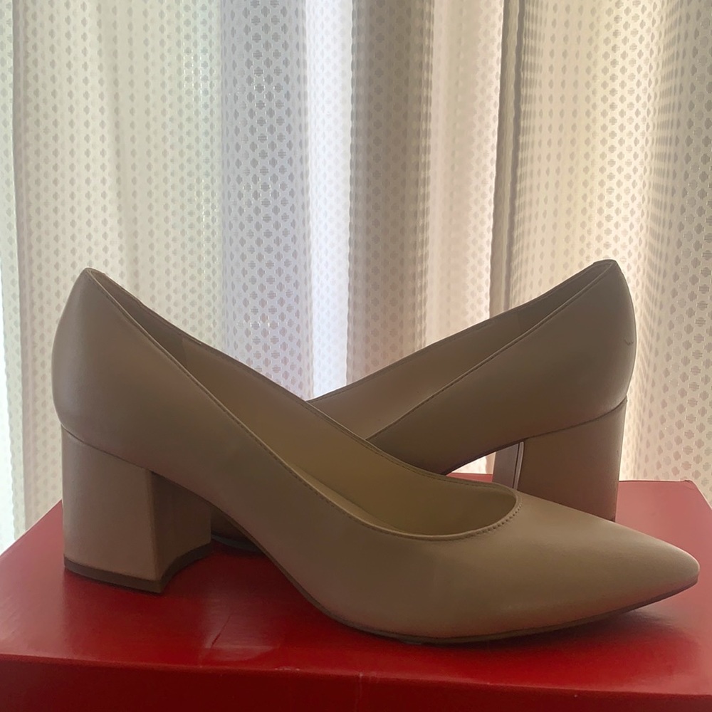 Nine West Nude Heels